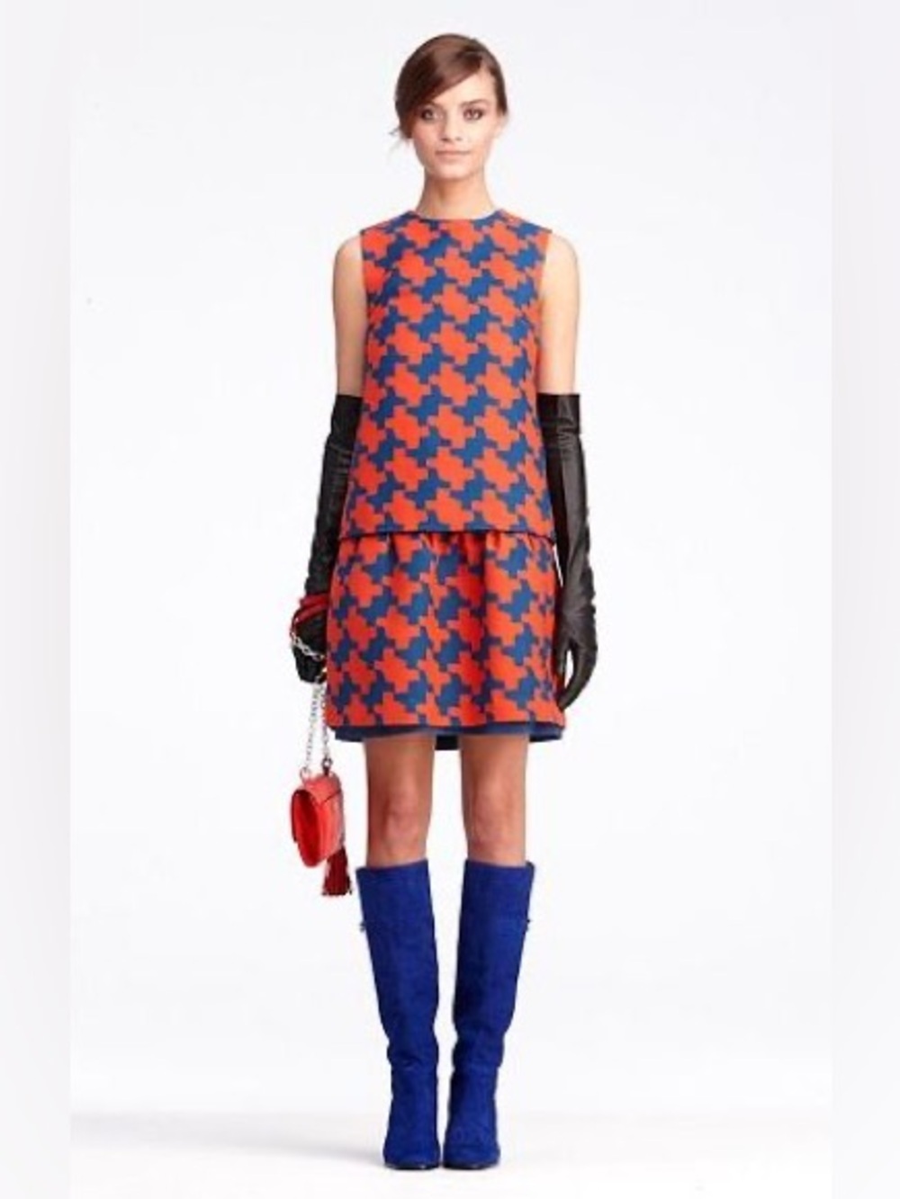 DVF retro dress set